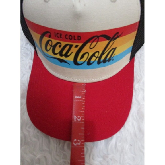 American Needle Vintage lk NWT COCA-COLA Mesh Trucker adjustable Hat Cap Snapack - Picture 11 of 15